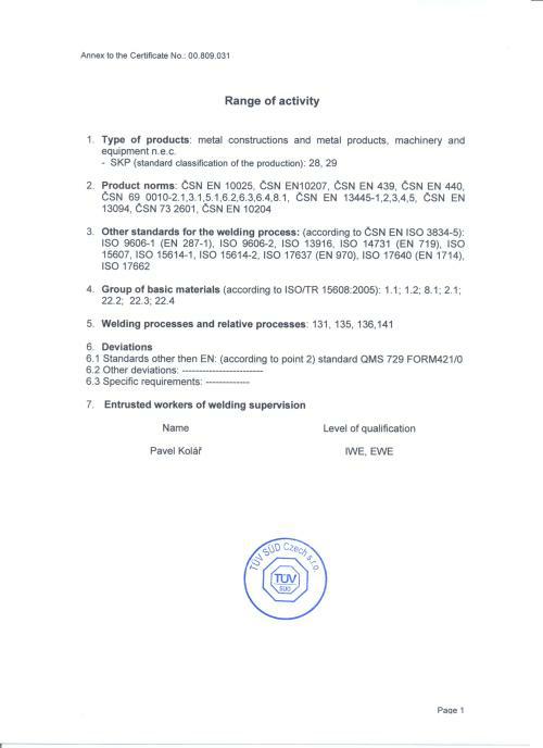 ISO 9001:2001