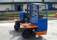 Sideloading trucks - 4 way