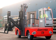 Sideloading forklift track - Heavy range